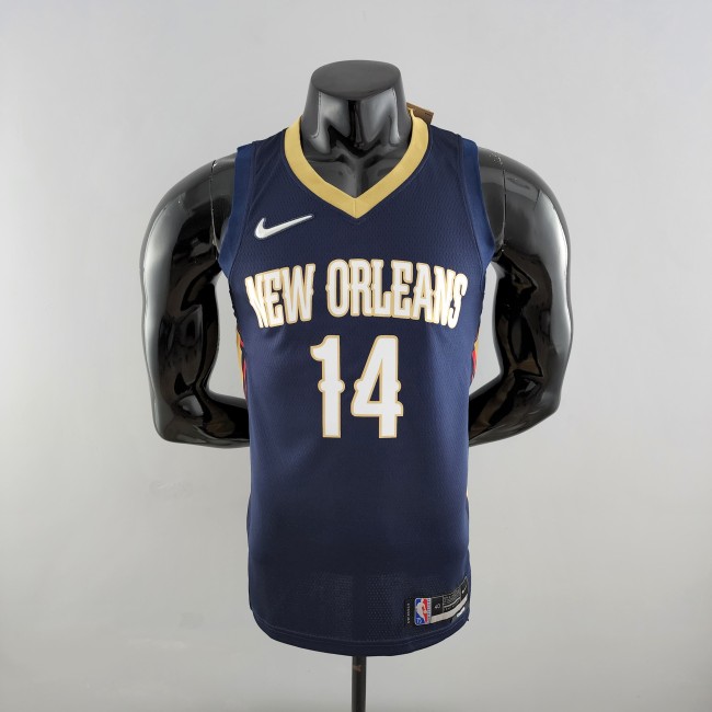 Brandon Ingram New Orleans Pelicans Navy Blue Swingman Jersey