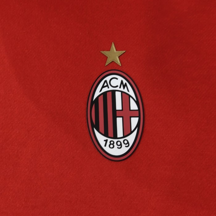 AC Milan Player fleece-lined Hoodie （Multiple colors）