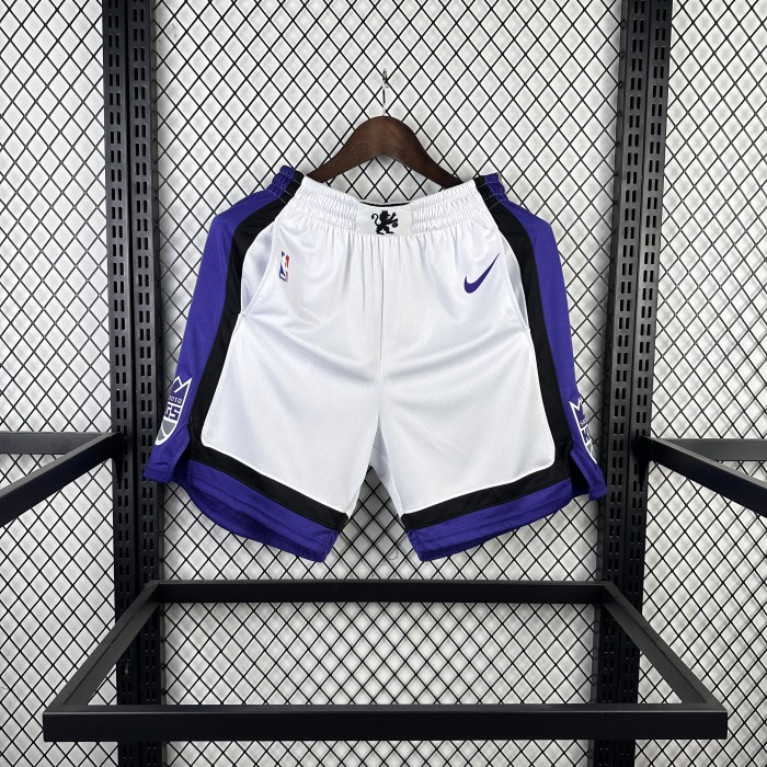 Sacramento Kings  Shorts White Classic Edition   23/24
