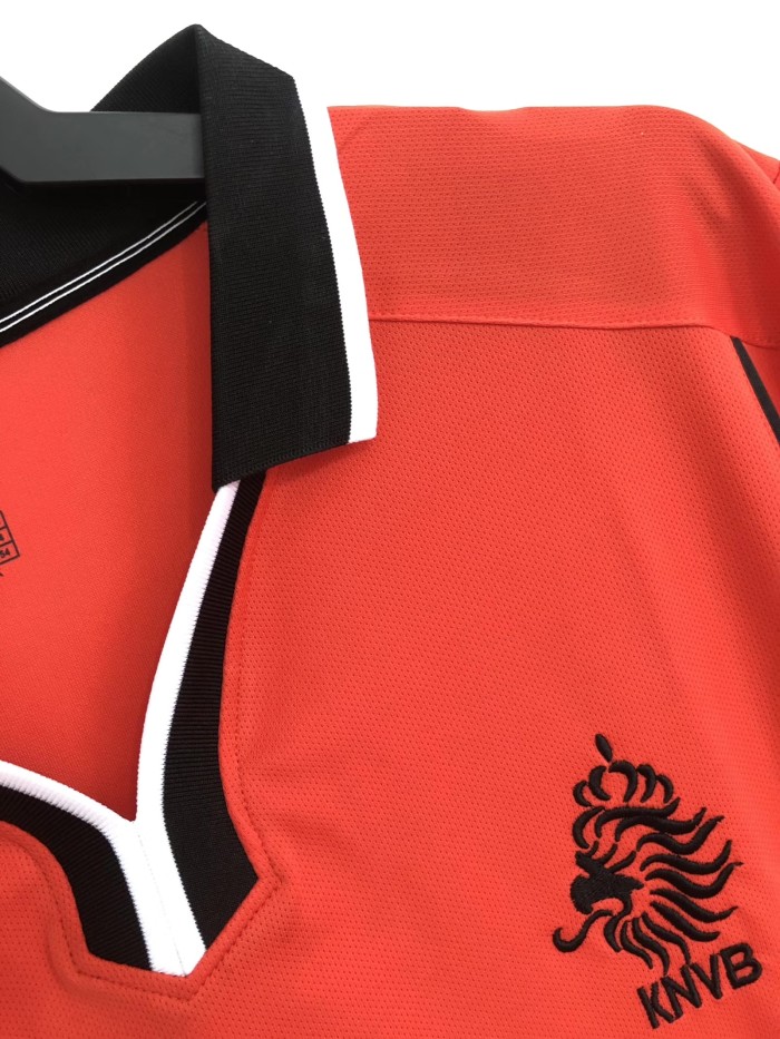 Netherlands Home Retro Jersey 1998