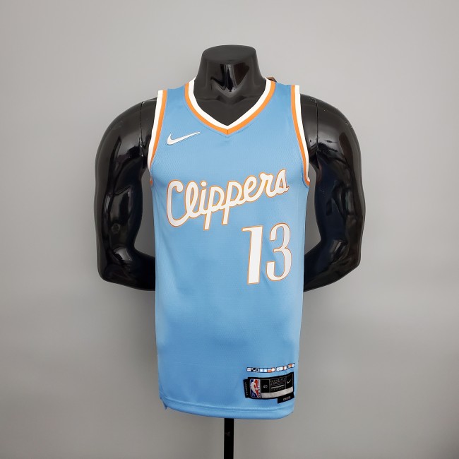 Paul George LA Clippers 2022 City Edition Swingman Jersey Blue