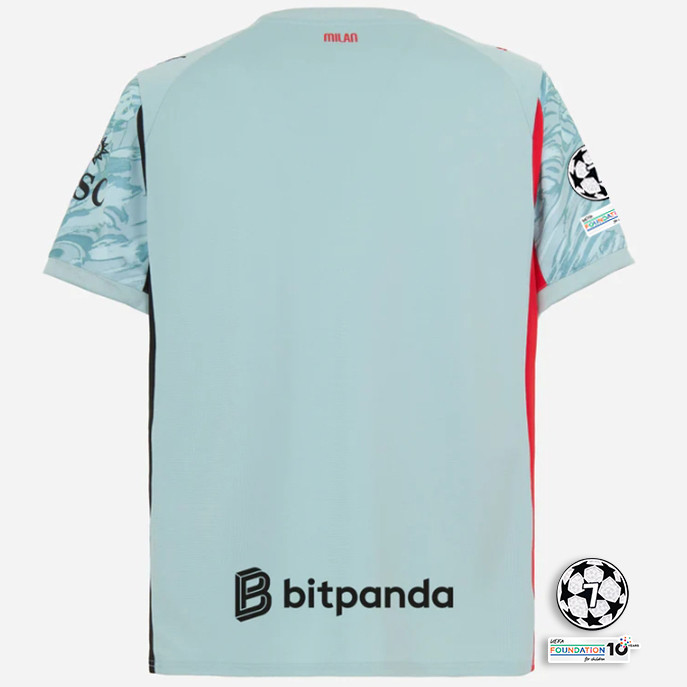 AC Milan Goalkeeper Home Kids Suit 25/26