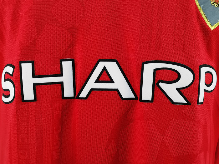 Manchester United Home Champions' League Final Retro Jersey 1999/00