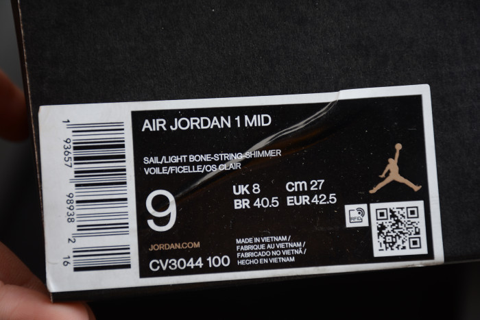Air Jordan 1 Mid Milan CV3044-100