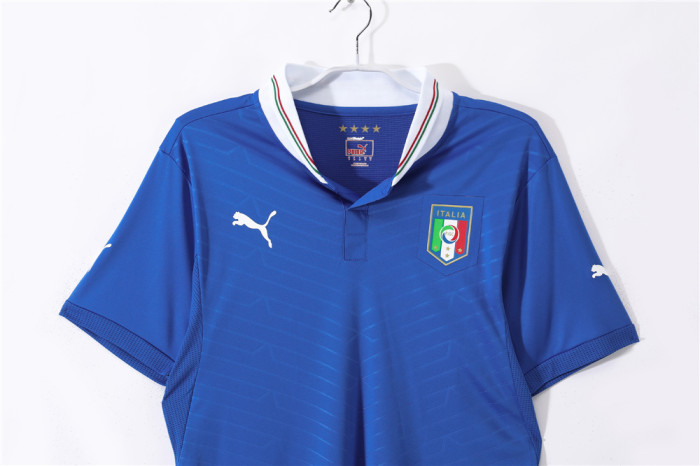 Italy Retro Home Jersey 2012