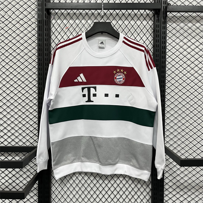 Bayern Munich Hoodless Sweatshirt Training Jersey 25/26
