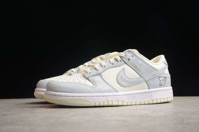 SB Dunk Low “Gray and White Paper Plane” NB2206 218