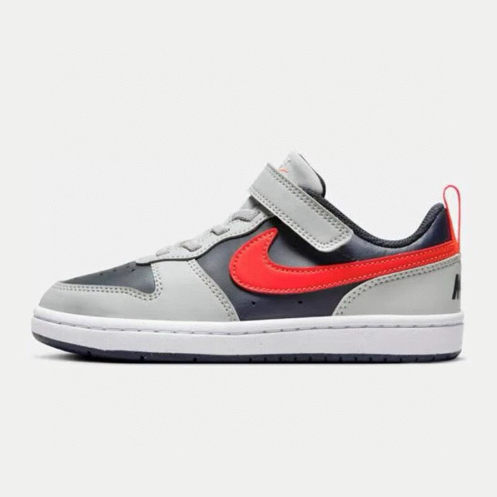 Air Force Low Top Work Kids Shoes FG22-36 Grey Red Black