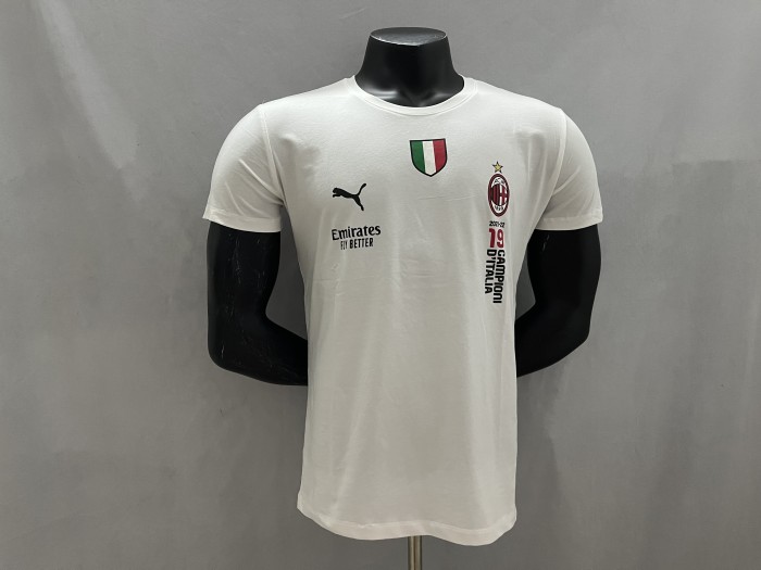 AC Milan Champions T-shirt White