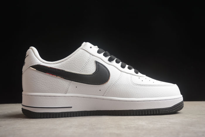 Air Force 1 Low Reflective Swoosh White Black CW2288-111