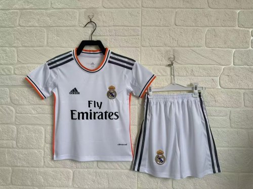 Real Madrid Home Retro Kids Suit 2013/14