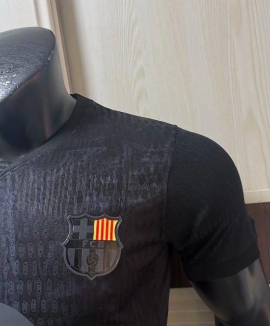 Barcelona Gaudí’s Shadow Black Concept Player Men Jersey 26/27