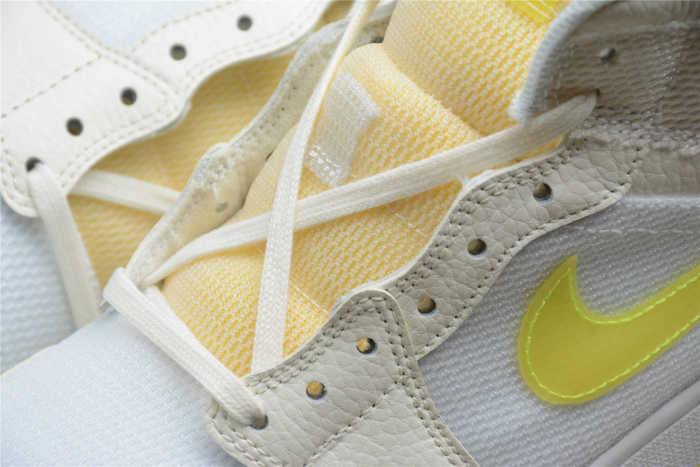 Air Jordan 1 Mid SE Voltage Yellow/White/Sail DB2822-107