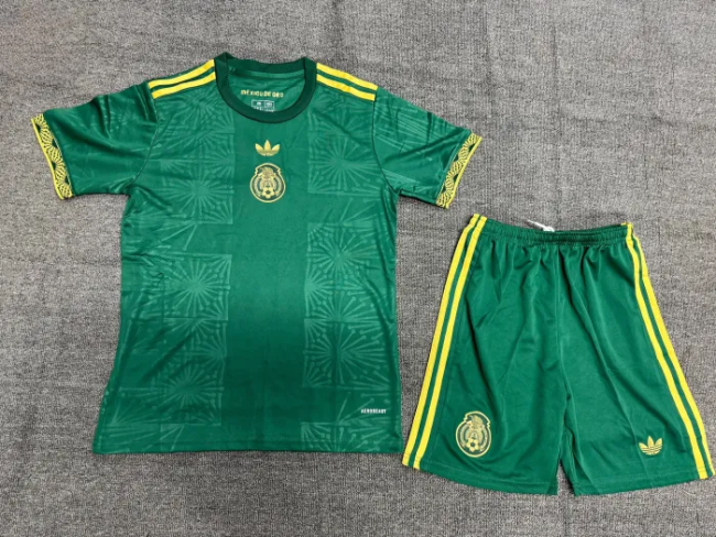 Mexico Gold Kids Suit 25/26 Green