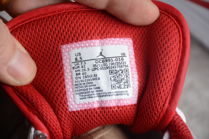 Air Jordan 1 Low SE Light Smoke Grey Gym Red DC6991-016