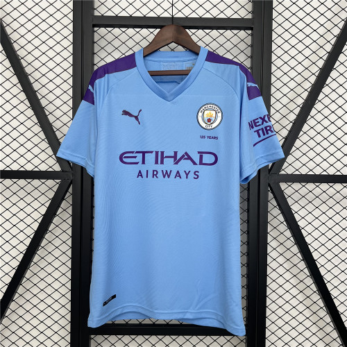 Manchester Ctiy Home Retro Jersey 2019/20
