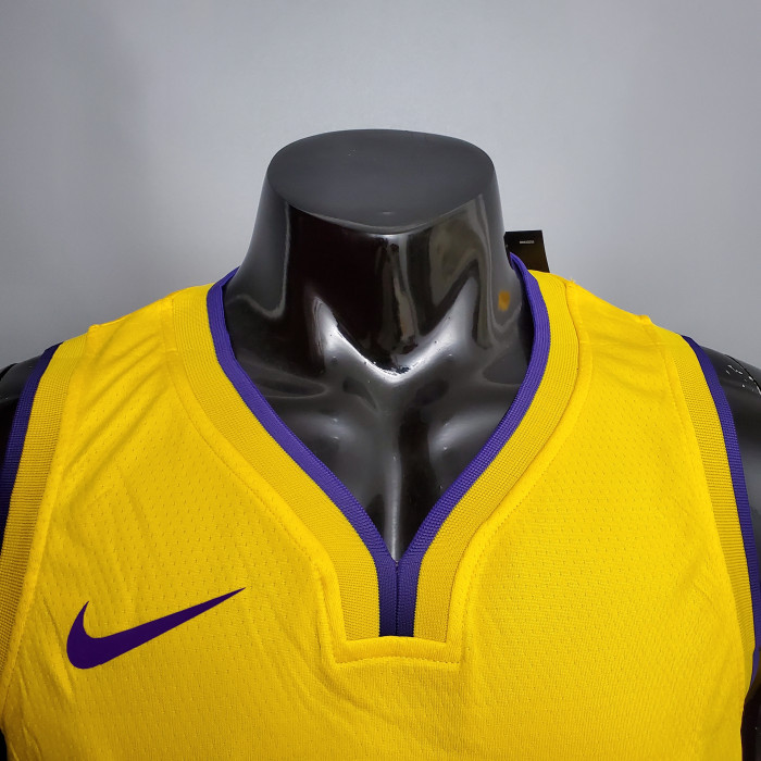 Kobe Bryant Los Angeles Lakers Swingman Jersey Yellow