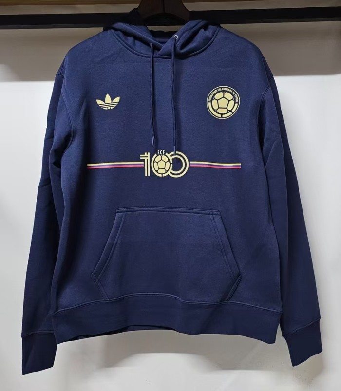 Columbia 100th Anniversary fleece-lined Hoodie （Multiple colors）