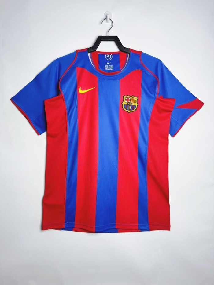 Barcelona Home Retro Jersey 2004/05