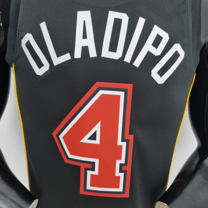 Victor Oladipo Miami Heat 2022 City Edition Swingman Jersey Black
