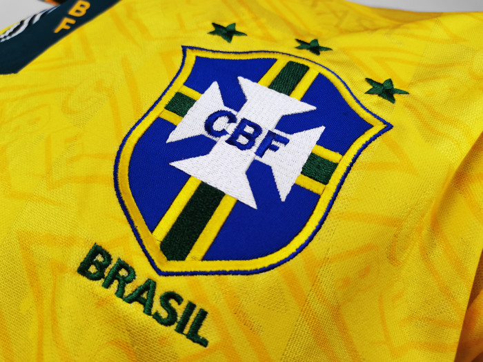 Brazil Home Retro Jersey 91/93