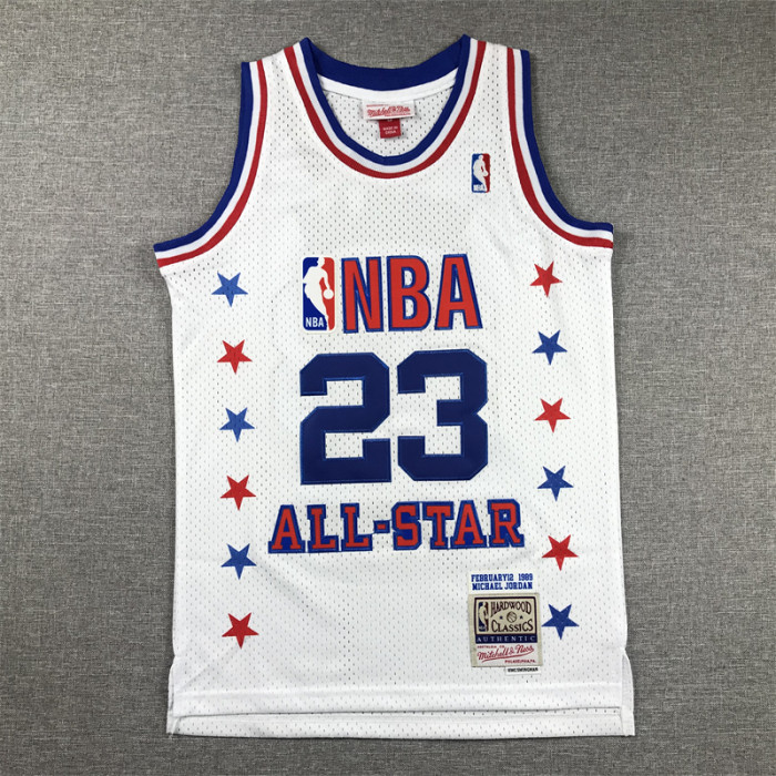 All-Star Kids Jersey White 1988 NO.23 JORDAN