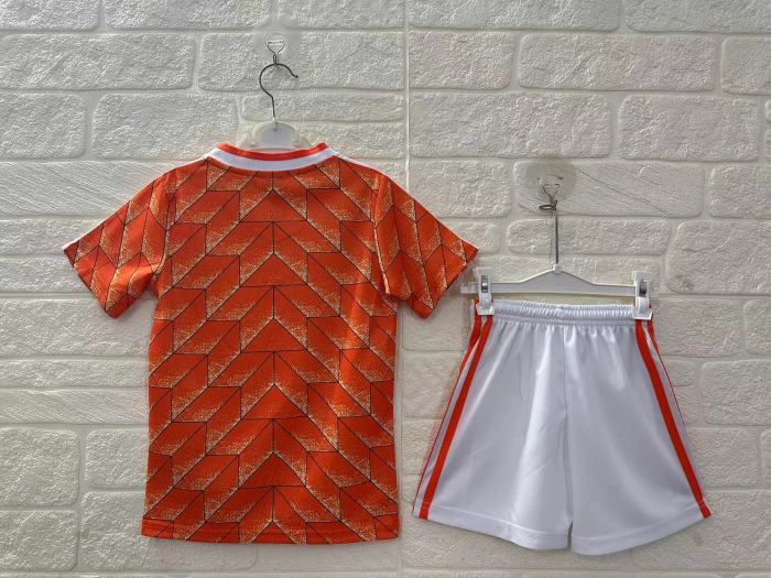 Netherlands Home Retro Kids Suit 1988