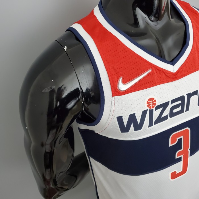 Bradley Beal Washington Wizards 75th Anniversary Swingman Jersey Red White