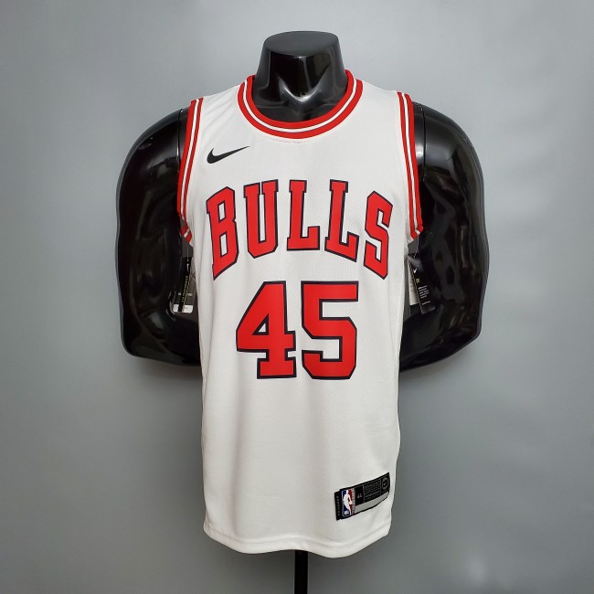 Michael Jordan Chicago Bulls 75th Anniversary Swingman Jersey White