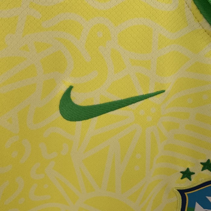 Brazil 2024 Copa America Home Man Jersey