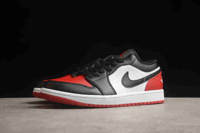 Air Jordan 1 Low Bred Toe 553558 - 161