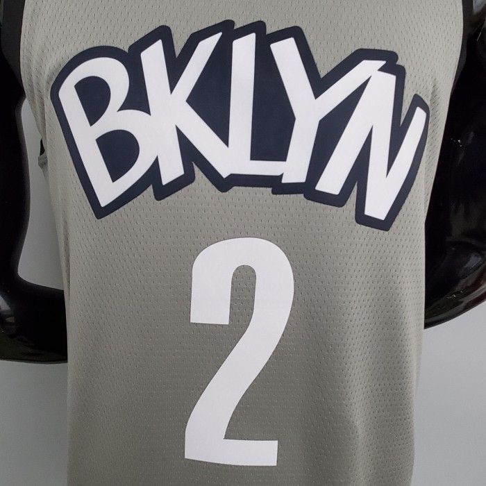 Blake Griffin Brooklyn Nets Flying Man Swingman Jersey Gray