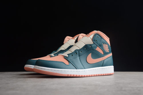 Jordan Air 1 Mid “dark teal green”