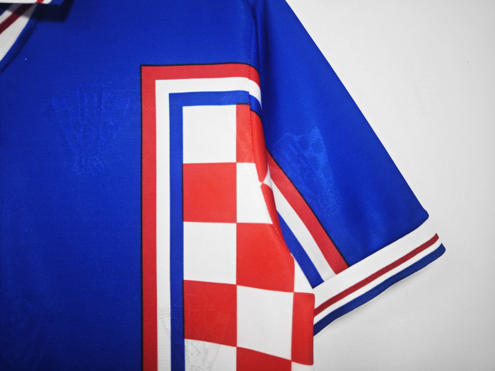 Croatia Away Retro Jersey 1998