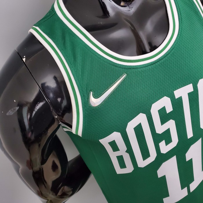 Kyrie Irving Boston Celtics 75th Anniversary Swingman Jersey Green