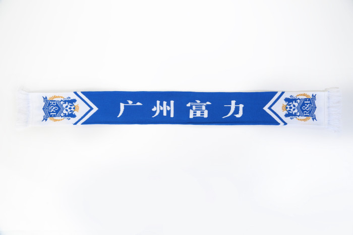 Chinese Super League Knitted Football Club Scarf Plush Souvenir