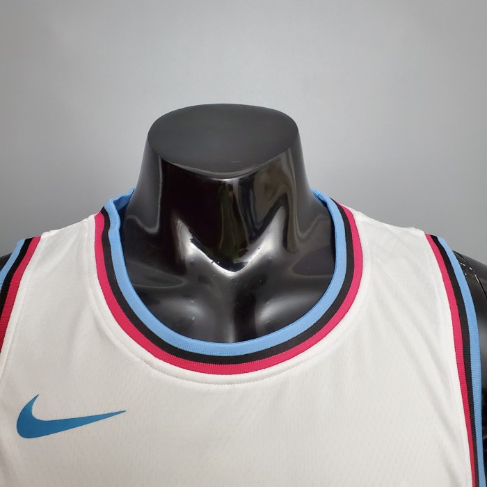 Tyler Herro Miami Heat Swingman Jersey White