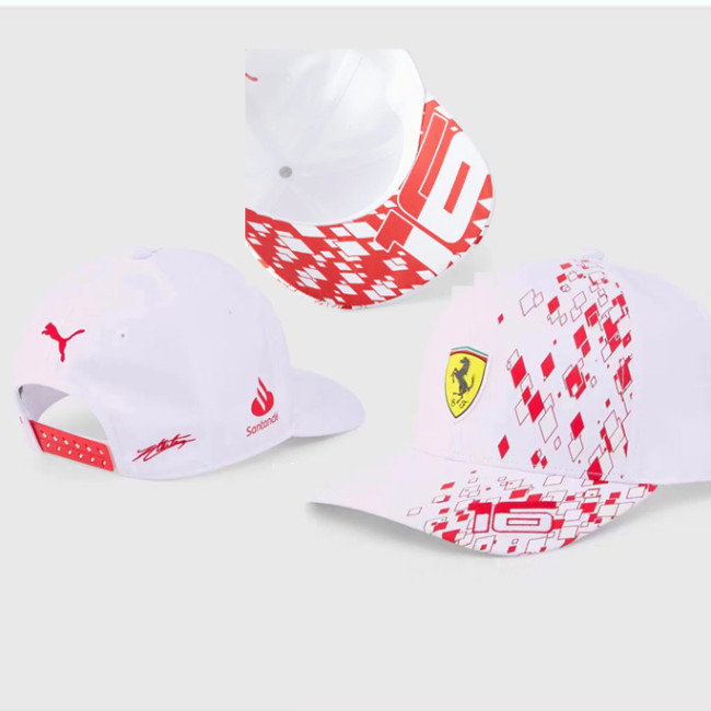 Ferrari F1 Special Edition Leclerc White Adjustable