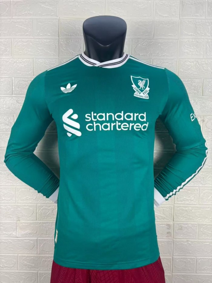 Liverpool Third Player Long Sleeve Jersey 25/26
