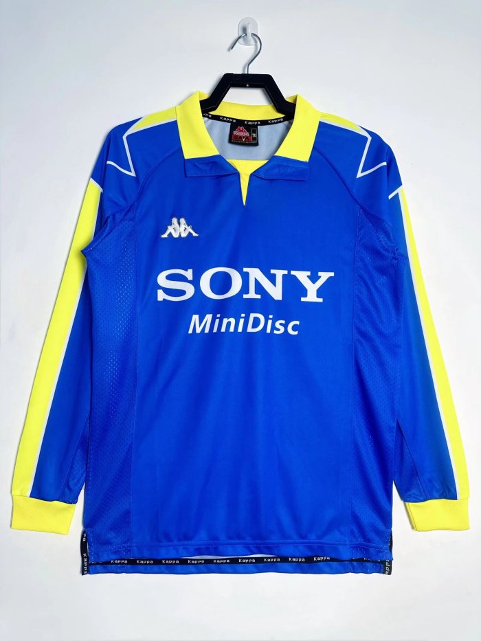Juventus Away Long Sleeve Retro Jersey 1997/99