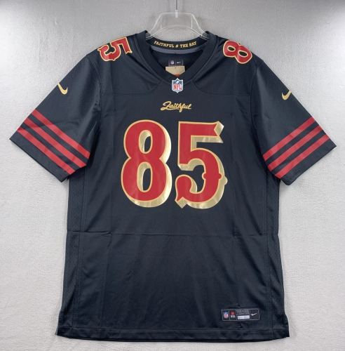 George Kittle San Francisco 49ers Rivalries Collection Game Player Jersey