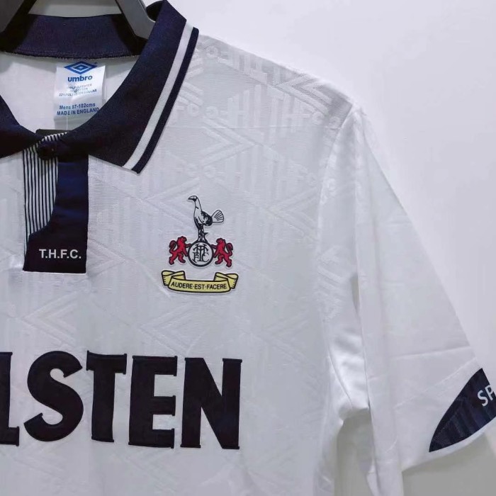 Tottenham Home Retro Jersey 1991/93