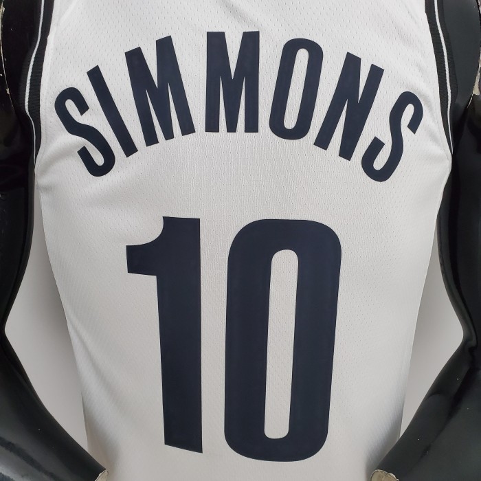 Ben Simmons Brooklyn Nets 75th Anniversary Swingman Jersey White