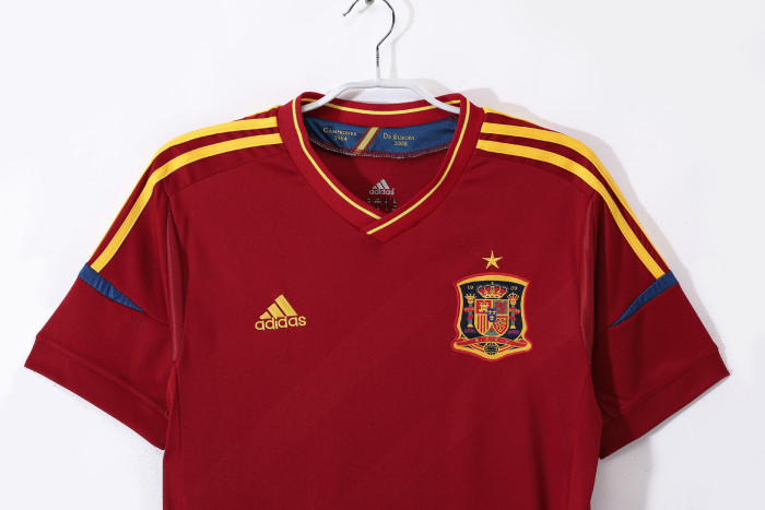 Spain Home Retro Jersey 2012