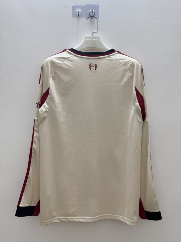 Liverpool Away Man Long Sleeve Jersey 25/26
