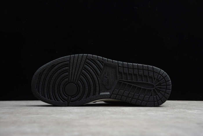 Air Jordan 1 Mid Premium Winterized Black Grey 852542-001
