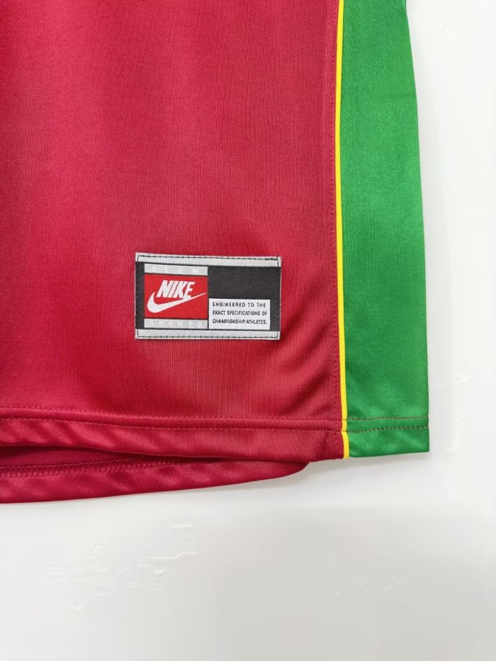 Portugal Home Retro Jersey 1998