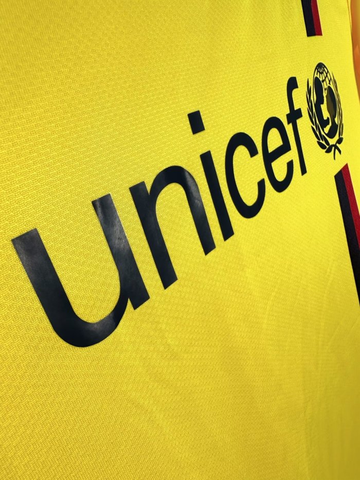 Barcelona Away Long Sleeve Retro Jersey 2008/09