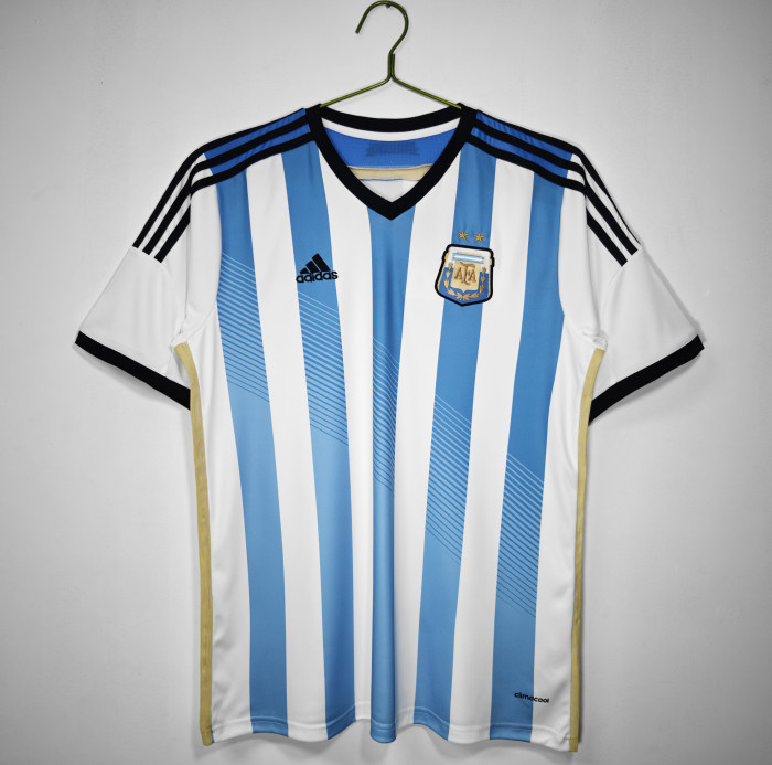 Argentina Home Retro Jersey 2014