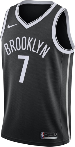 Brooklyn Nets Jersey Black Icon Edition No.7 IRVING